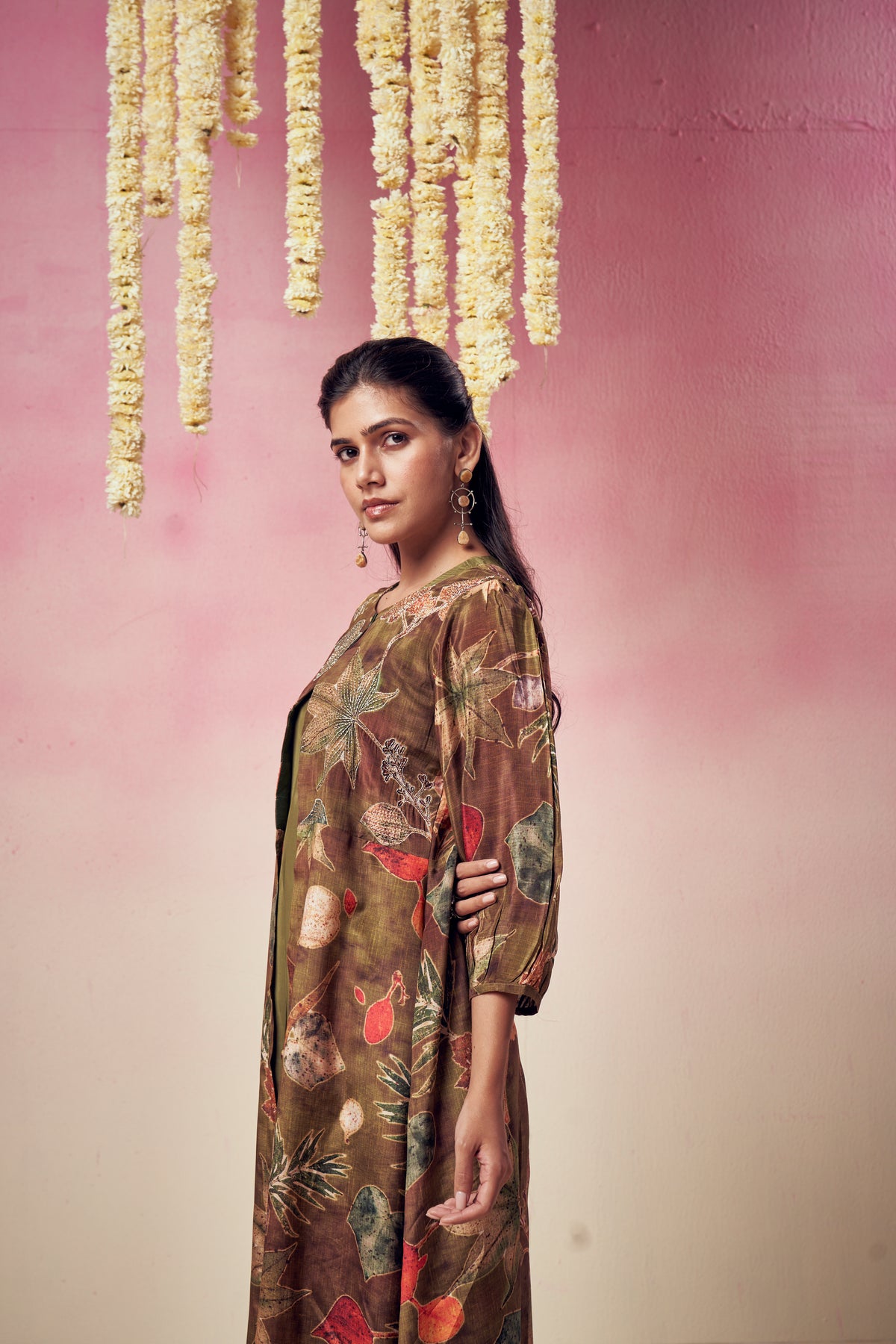 Olive Dana Work Inner-Jacket Ensemble