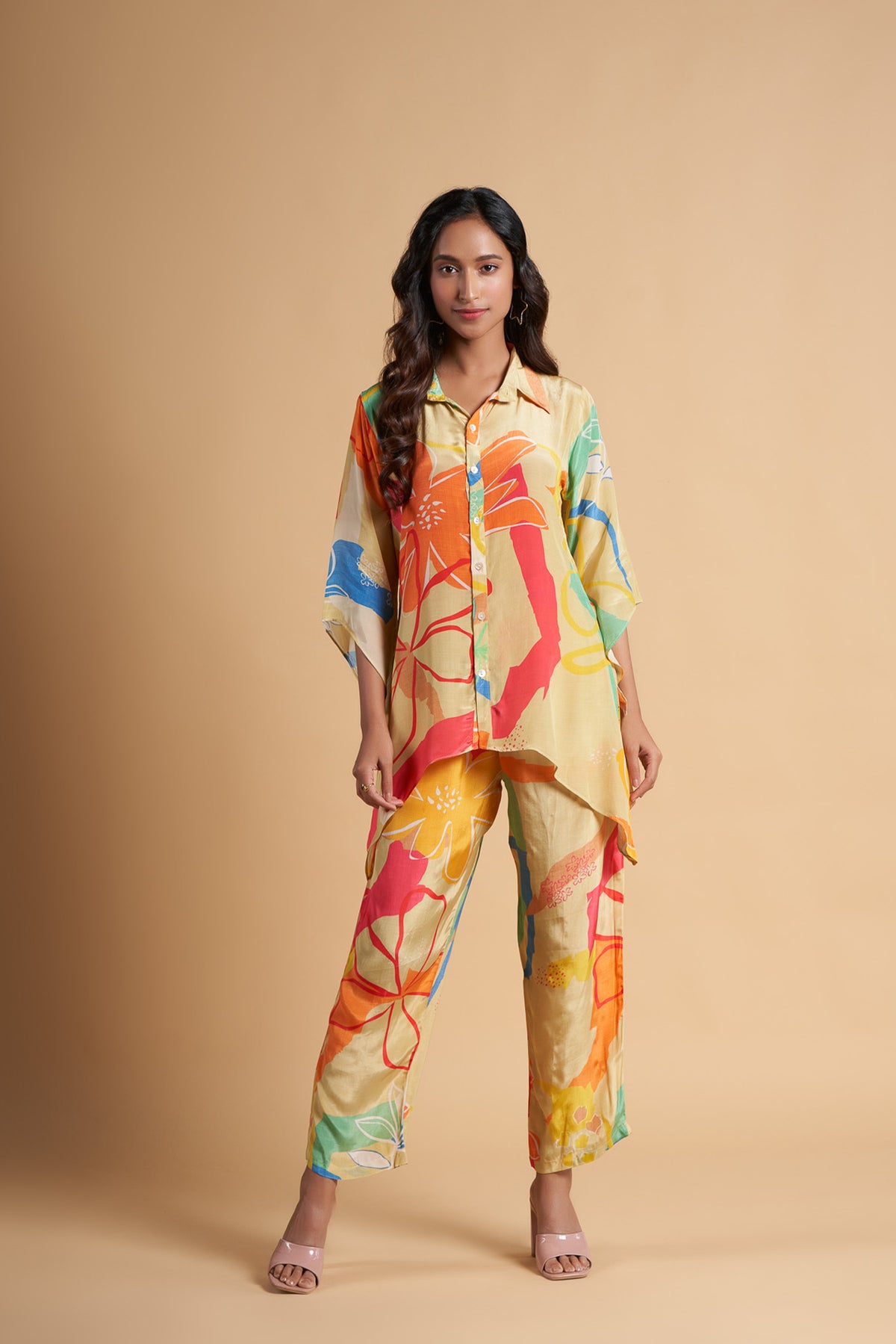 Printed Viscose Muslin Co-Ord Set