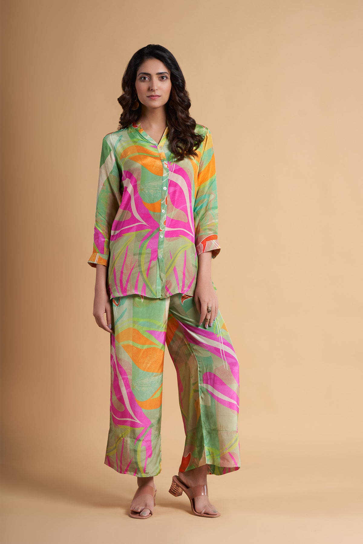 Printed Viscose Muslin Co-Ord Set