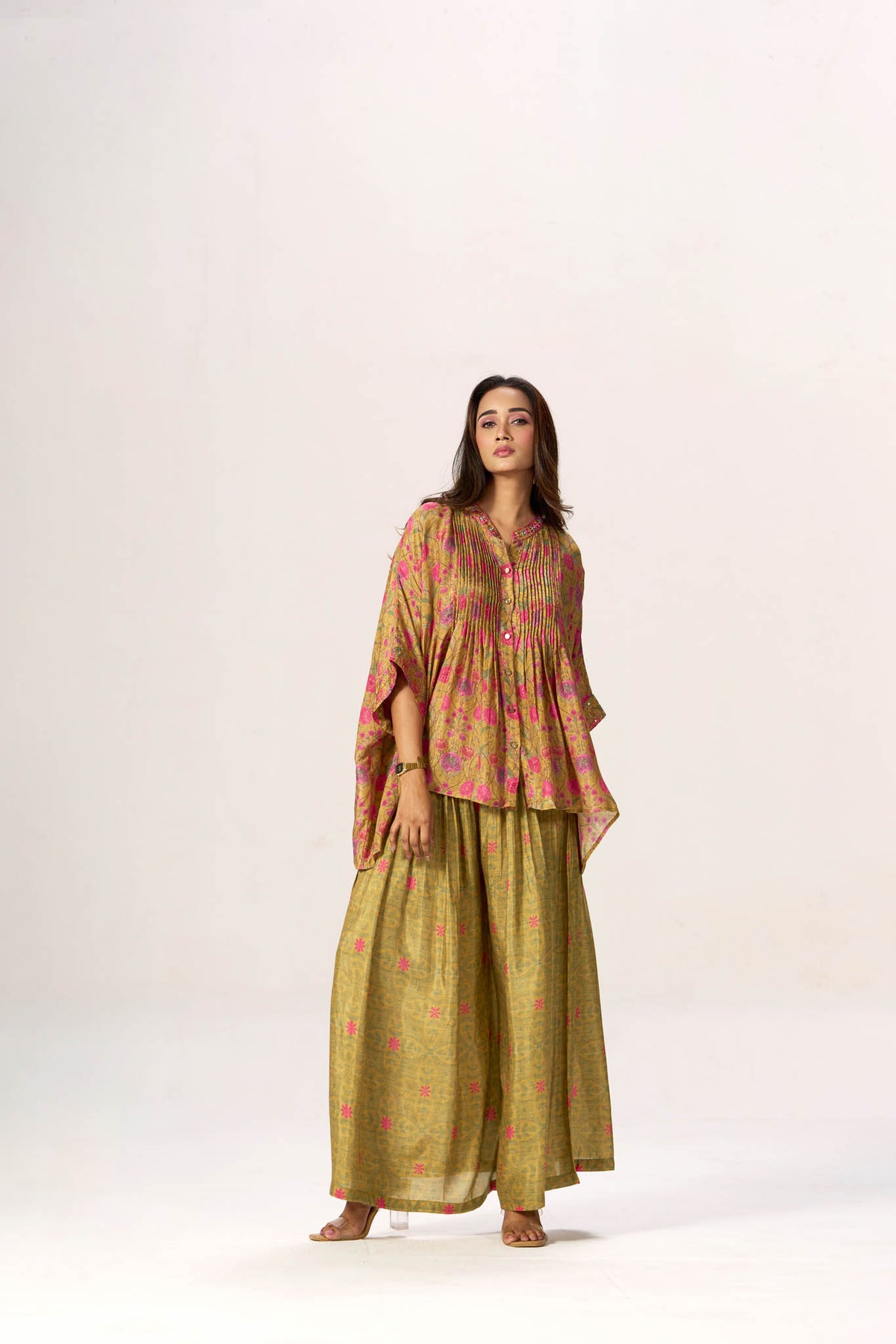 Meher Viscose Muslin co-ord set front view