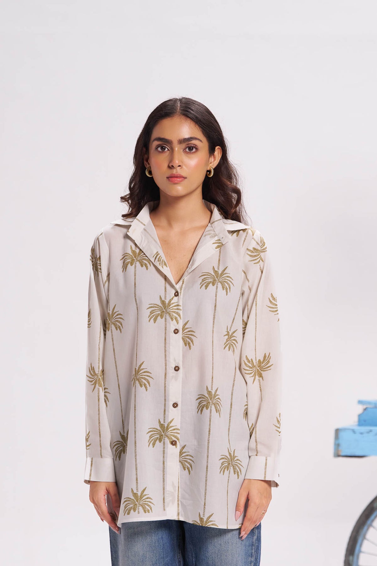 White Coconut Cotton Shirt